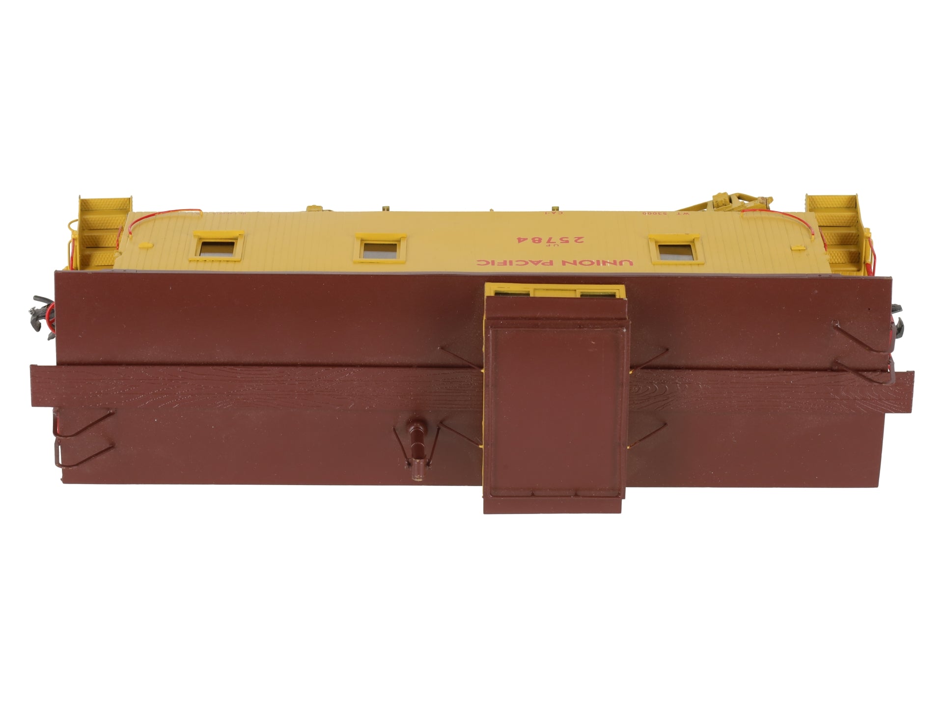 Sunset Models O Scale Brass Union Pacific CA-1 Wood Caboose #25784 (2-Rail) EX/Box