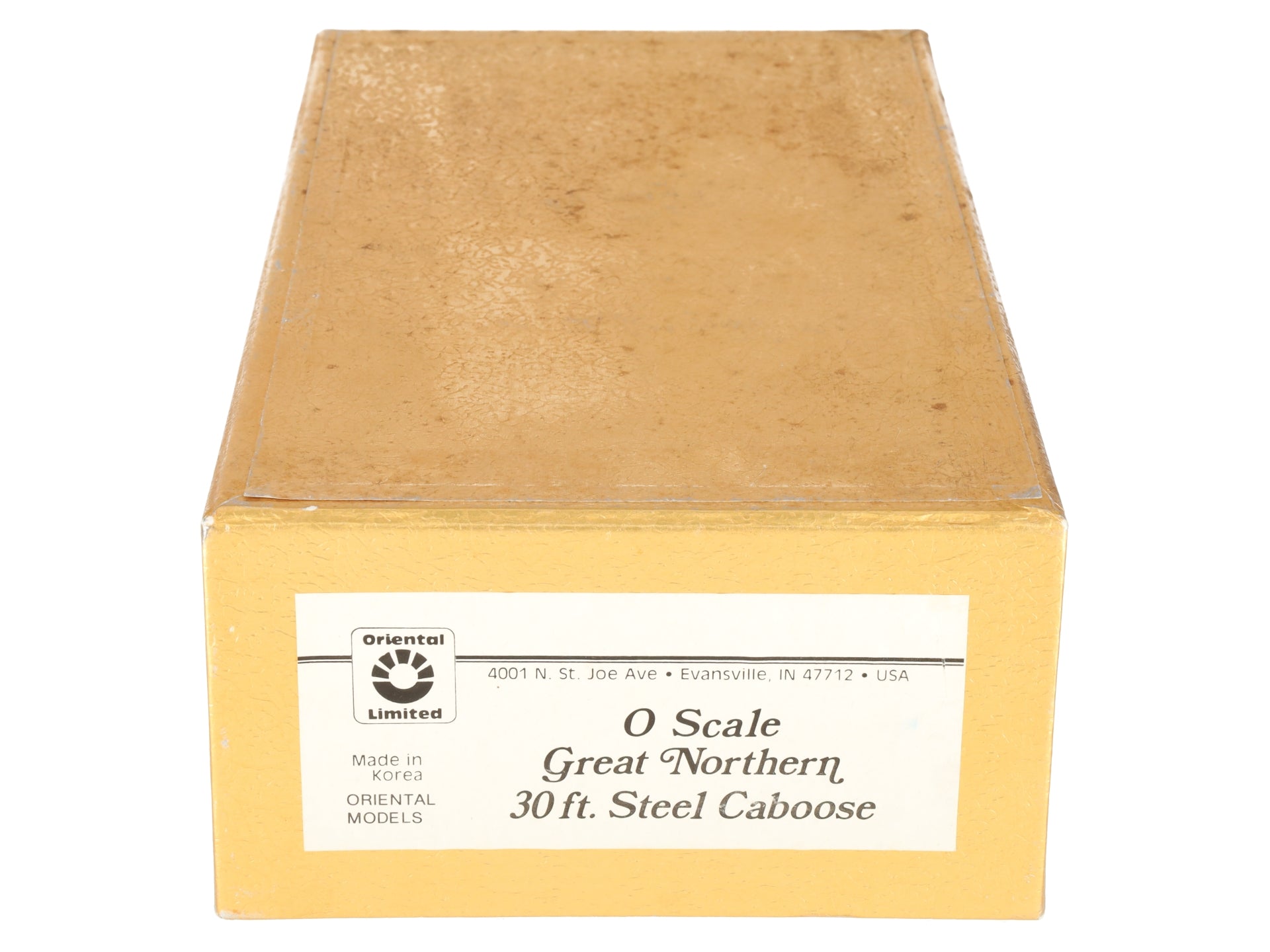 Oriental Limited O Brass GN 30ft Steel Caboose #X200 (2-Rail) -Painted LN/Box