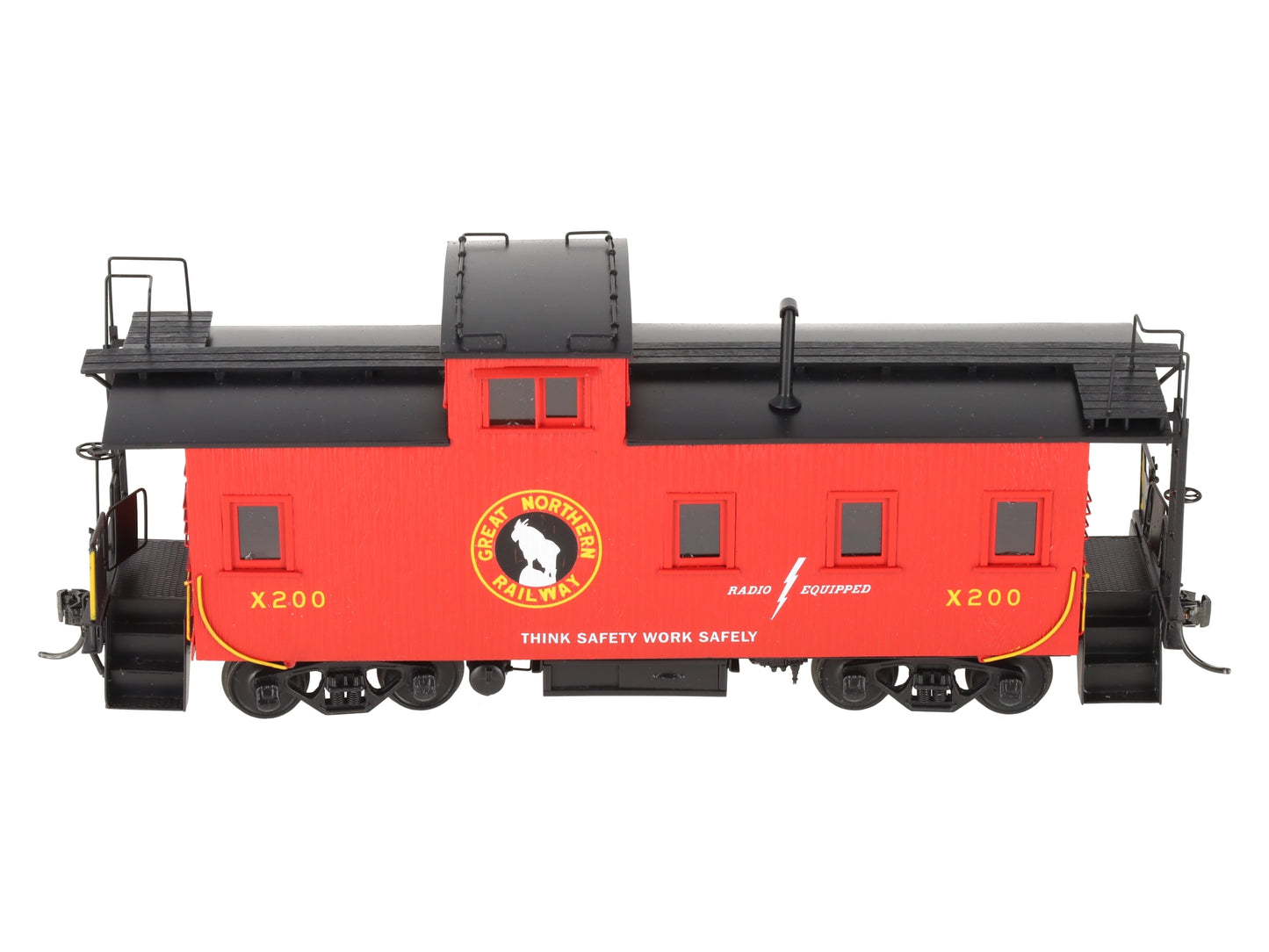 Oriental Limited O Brass GN 30ft Steel Caboose #X200 (2-Rail) -Painted LN/Box