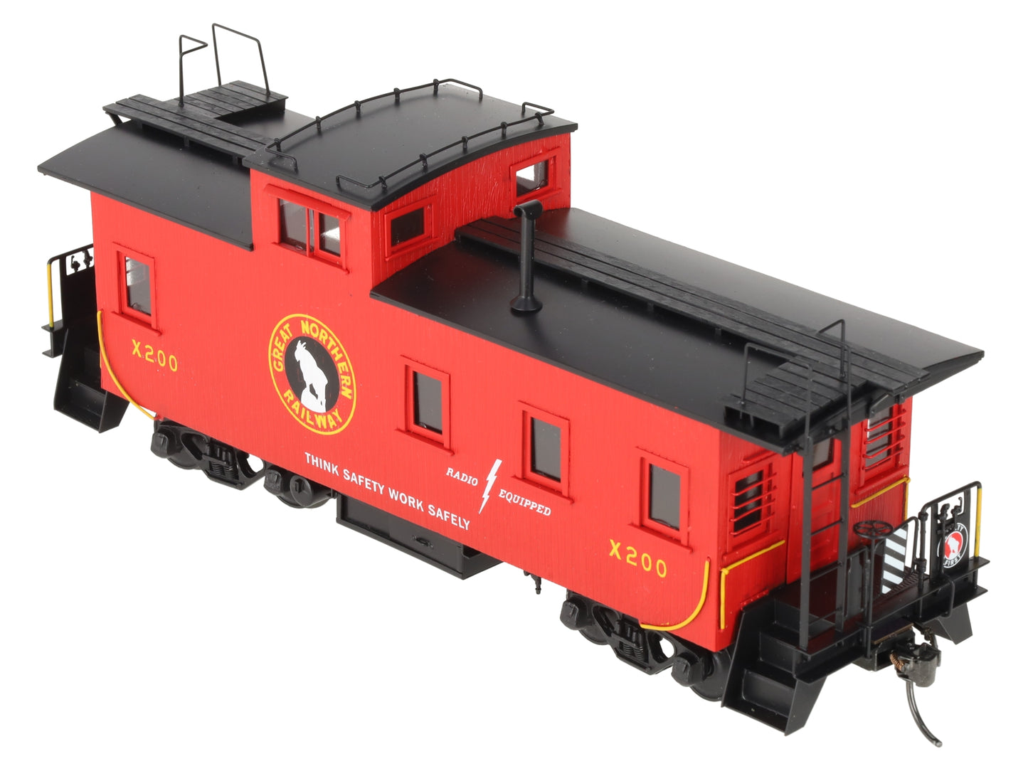 Oriental Limited O Brass GN 30ft Steel Caboose #X200 (2-Rail) -Painted LN/Box