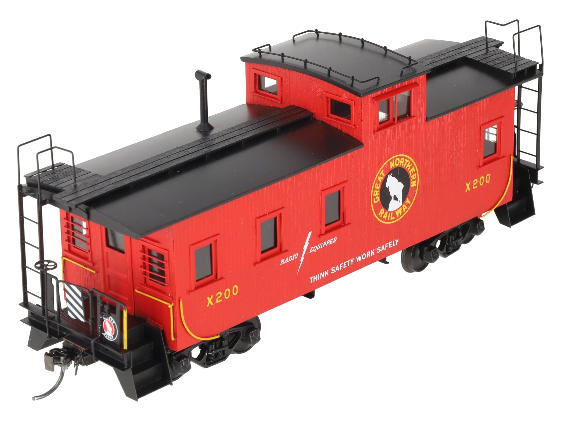 Oriental Limited O Brass GN 30ft Steel Caboose #X200 (2-Rail) -Painted LN/Box