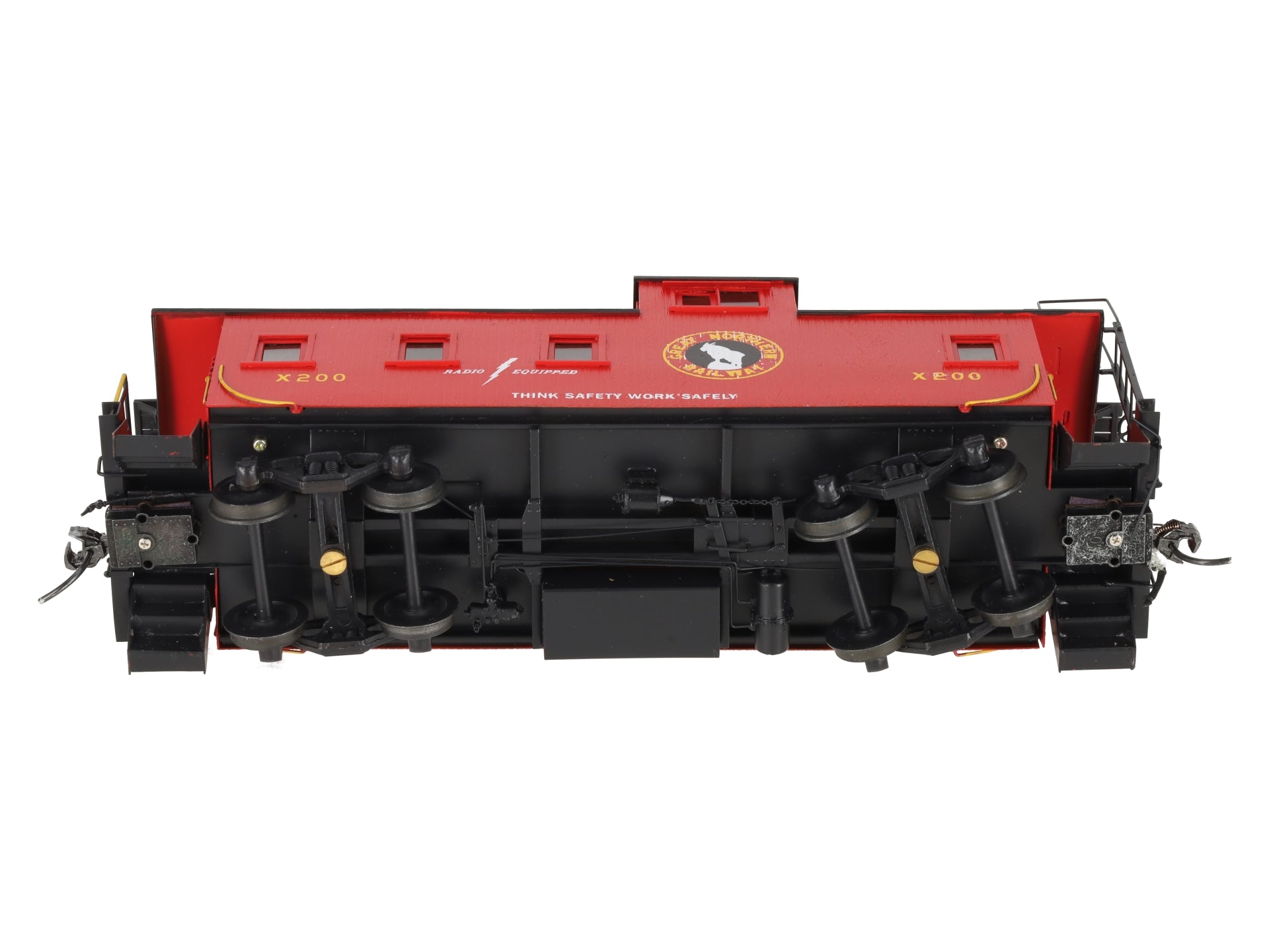 Oriental Limited O Brass GN 30ft Steel Caboose #X200 (2-Rail) -Painted LN/Box