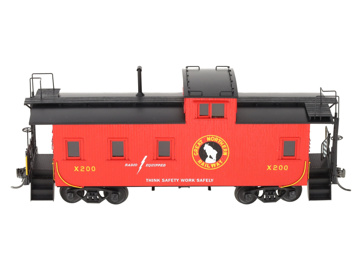 Oriental Limited O Brass GN 30ft Steel Caboose #X200 (2-Rail) -Painted LN/Box