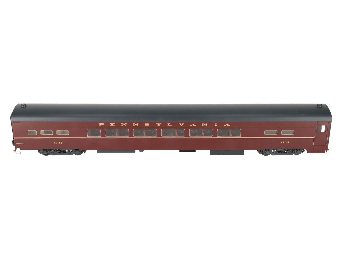 Sunnyside LTD O Brass Pennsylvania Railroad P85 Passenger Coach #4138 (2-Rail) VG/Box