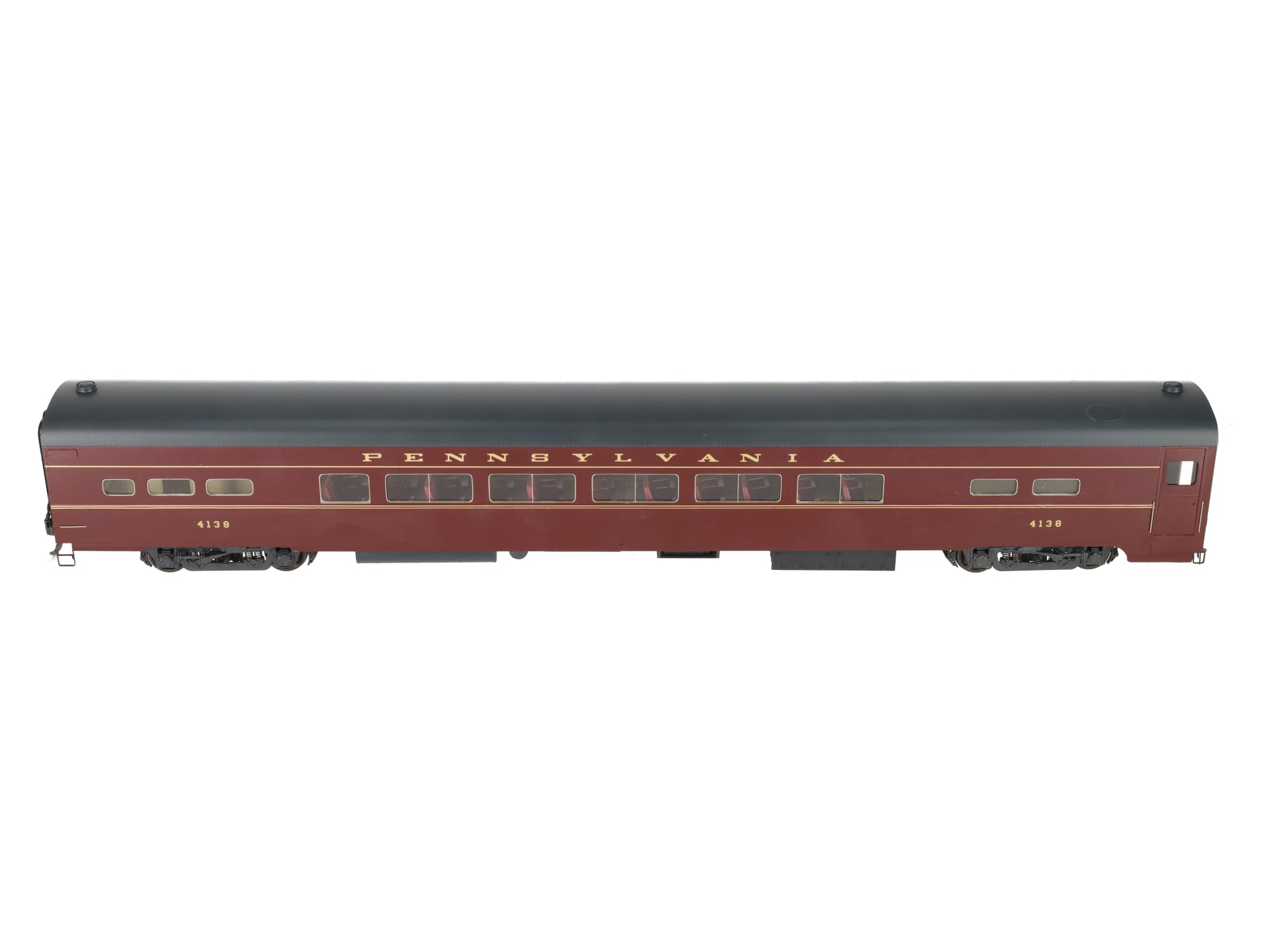 Sunnyside LTD O Brass Pennsylvania Railroad P85 Passenger Coach #4138 (2-Rail) VG/Box