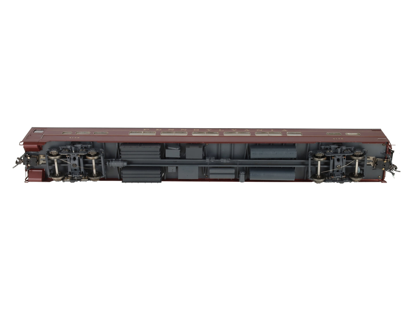 Sunnyside LTD O Brass Pennsylvania Railroad P85 Passenger Coach #4138 (2-Rail) VG/Box
