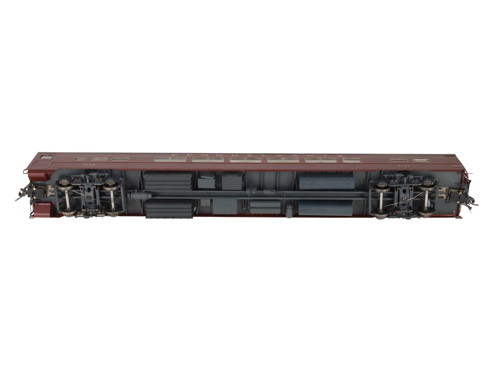 Sunnyside LTD O Brass Pennsylvania Railroad P85 Passenger Coach #4138 (2-Rail) VG/Box