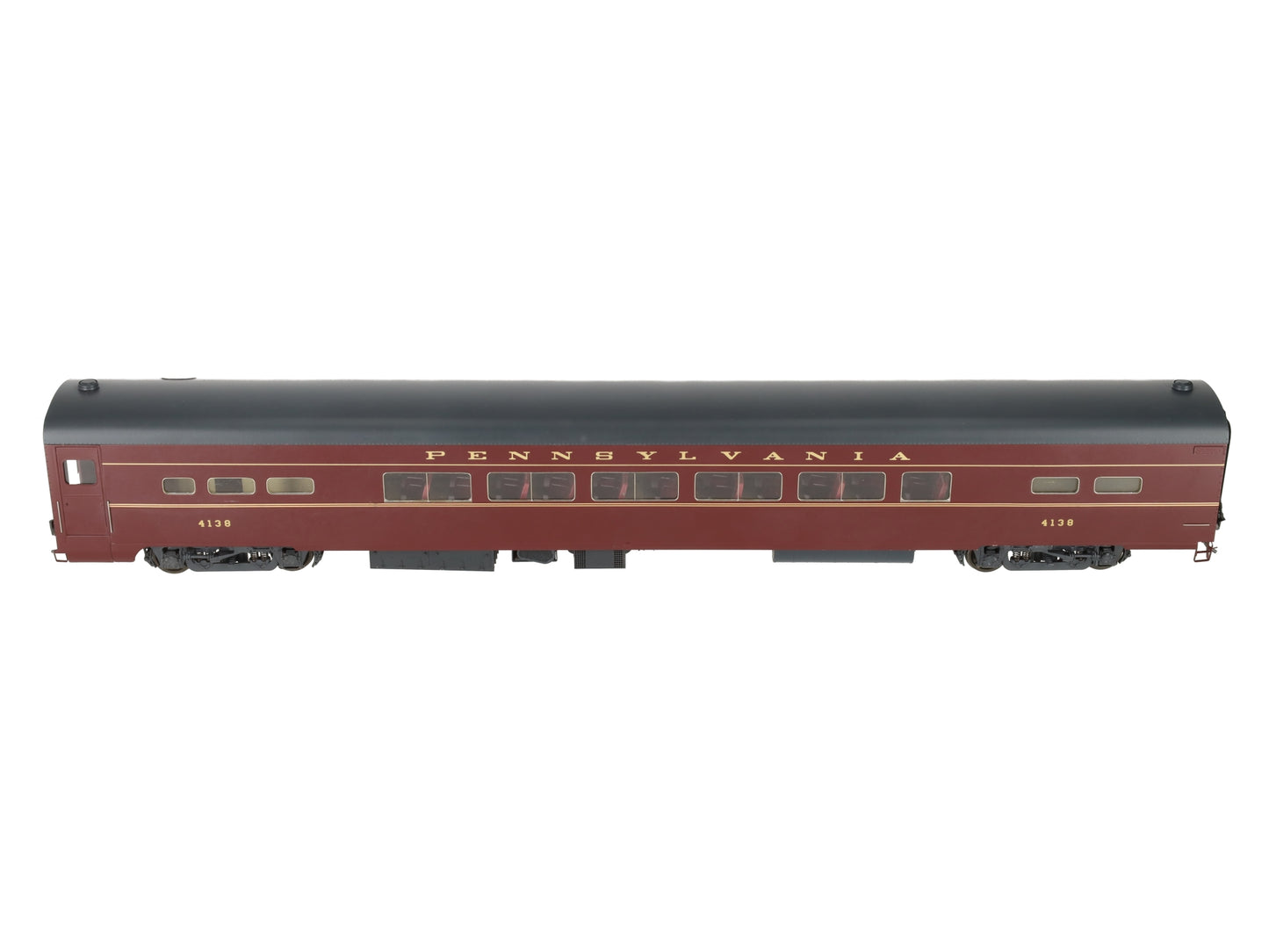 Sunnyside LTD O Brass Pennsylvania Railroad P85 Passenger Coach #4138 (2-Rail) VG/Box