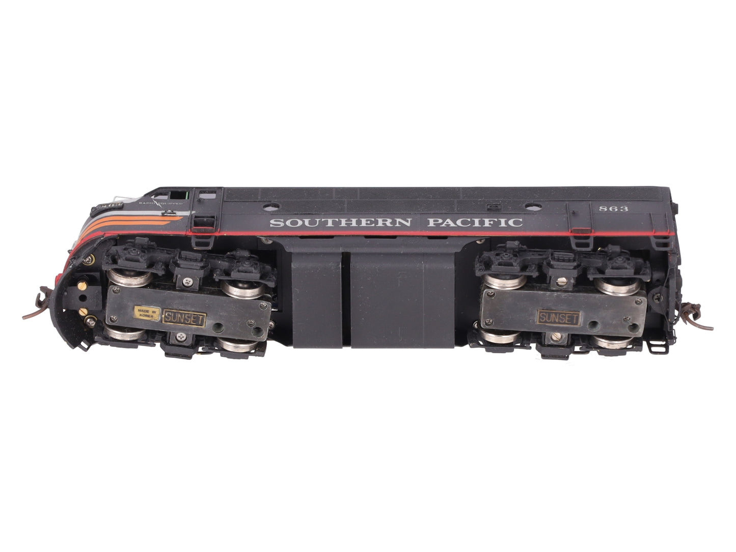 Sunset Models HO BRASS SP Powered EMD F-3 A-Unit Diesel Locomotive - Custom/Box
