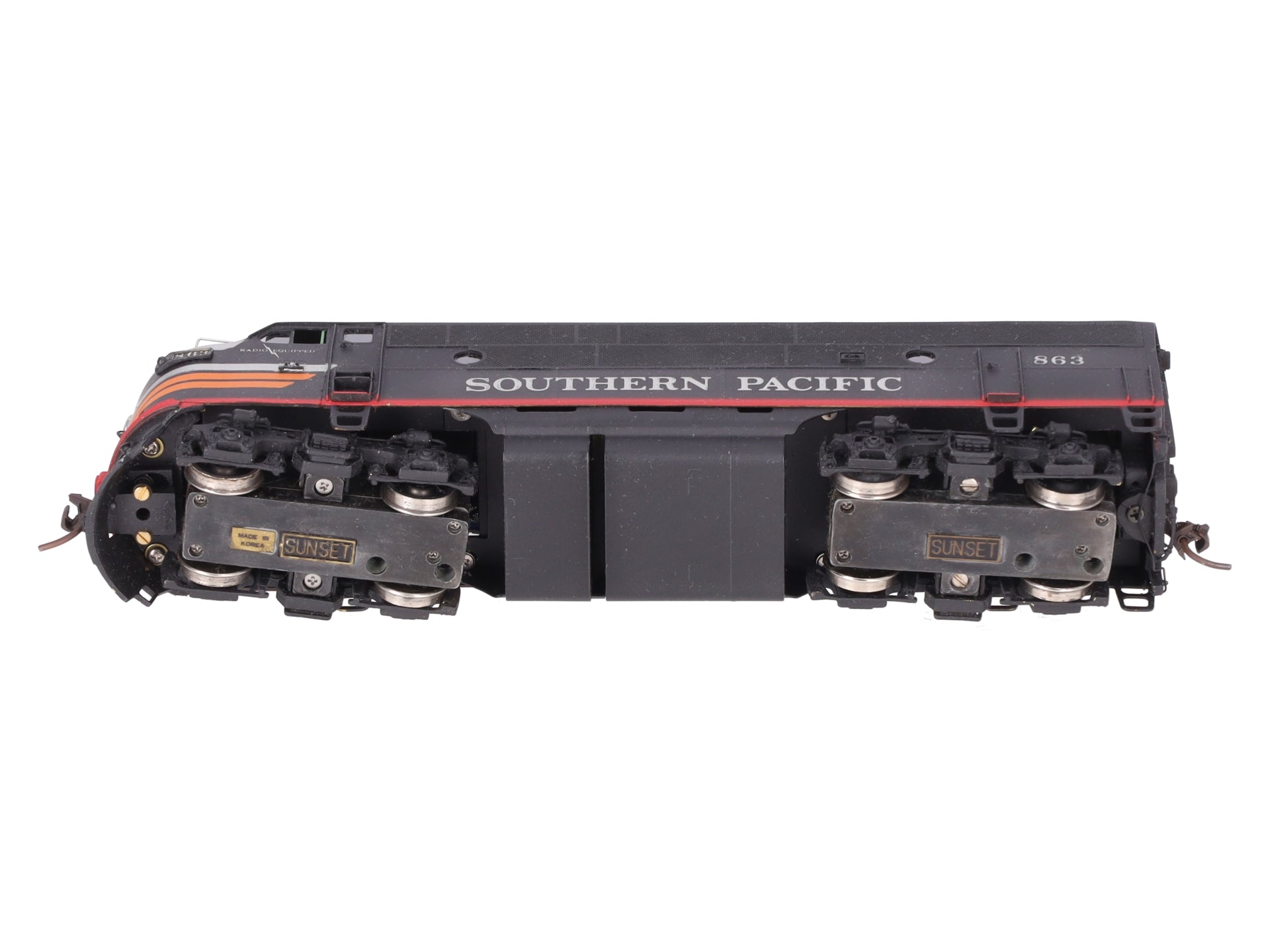 Sunset Models HO BRASS SP Powered EMD F-3 A-Unit Diesel Locomotive - Custom/Box