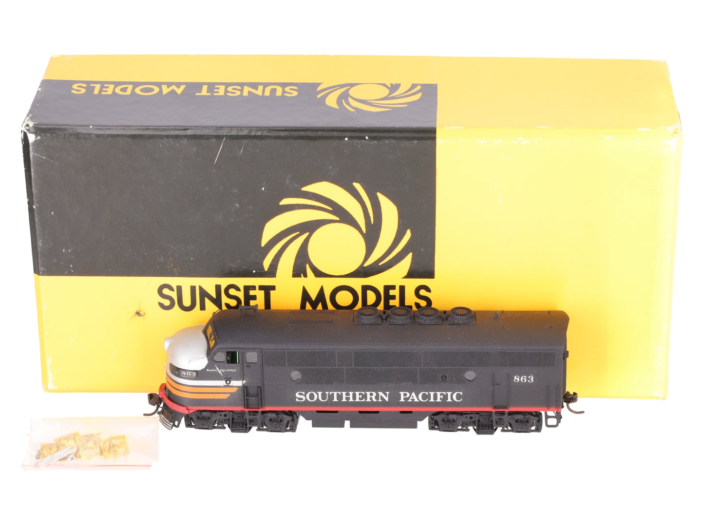 Sunset Models HO BRASS SP Powered EMD F-3 A-Unit Diesel Locomotive - Custom/Box