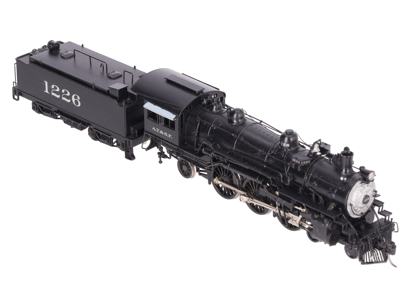 Key Imports 1226 HO BRASS ATSF 4-6-2 Steam Locomotive & Tender #1226 - Custom
