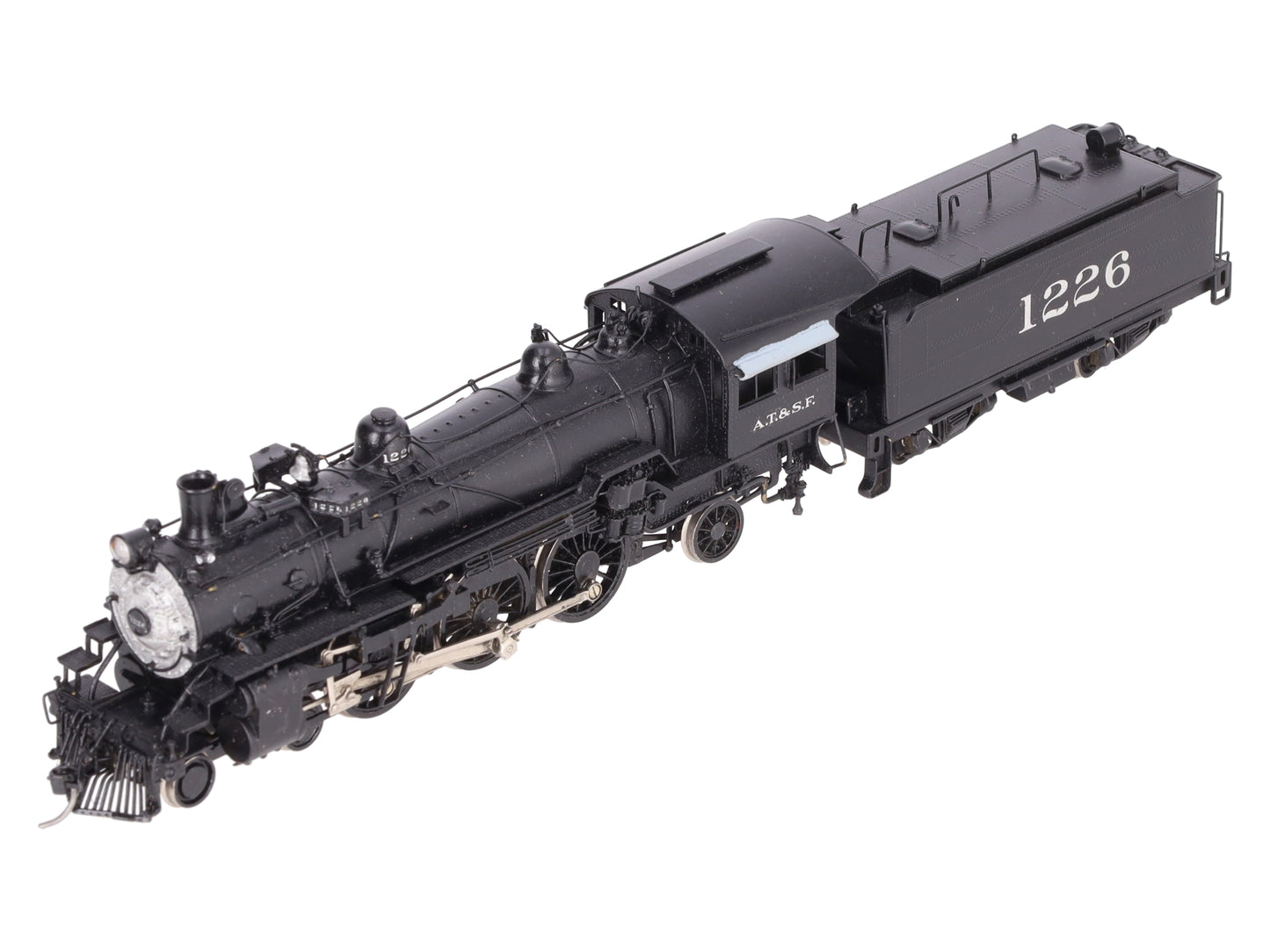 Key Imports 1226 HO BRASS ATSF 4-6-2 Steam Locomotive & Tender #1226 - Custom