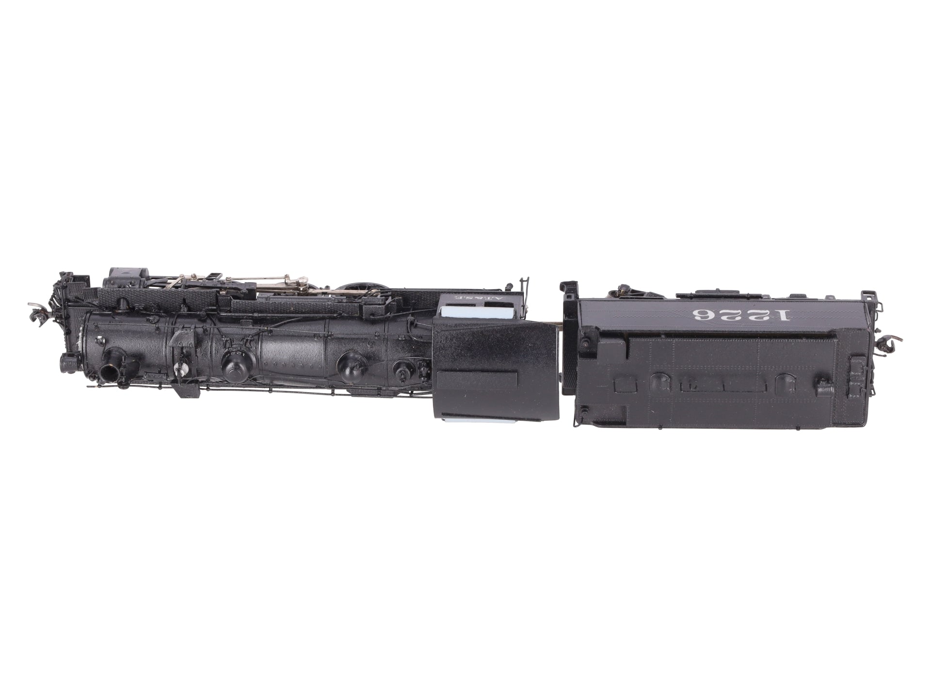 Key Imports 1226 HO BRASS ATSF 4-6-2 Steam Locomotive & Tender #1226 - Custom
