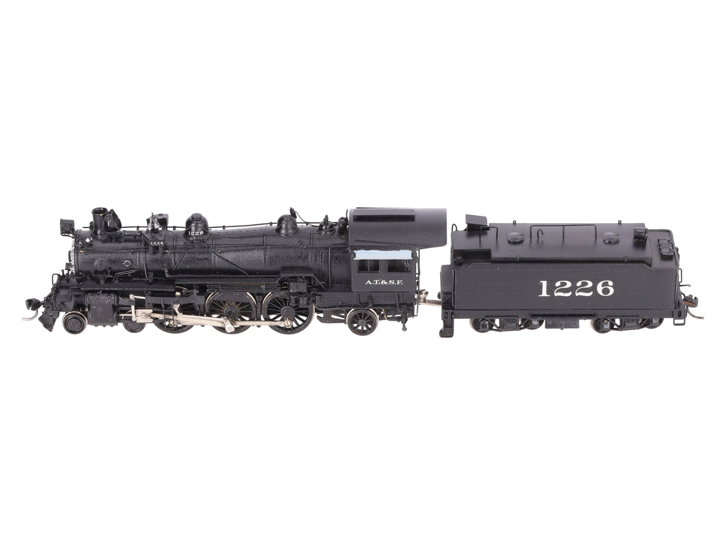 Key Imports 1226 HO BRASS ATSF 4-6-2 Steam Locomotive & Tender #1226 - Custom