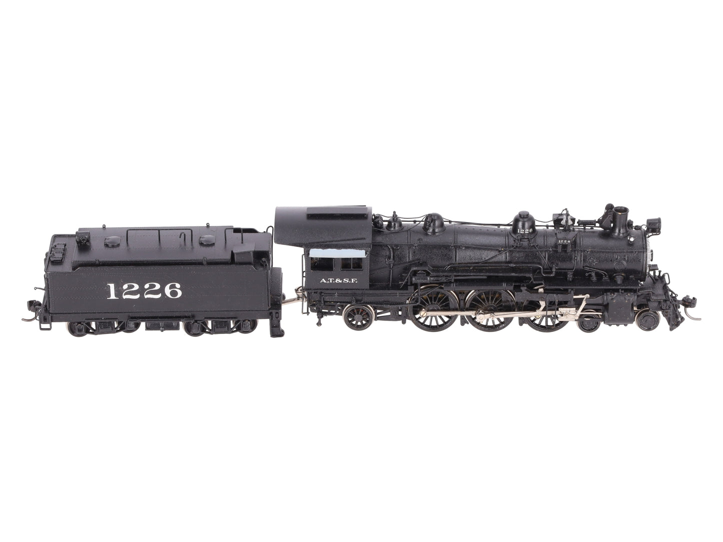 Key Imports 1226 HO BRASS ATSF 4-6-2 Steam Locomotive & Tender #1226 - Custom
