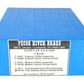 Pecos River 4010P O Brass Santa Fe 4-6-4 Steam Loco & Tender #3458 (2-Rail) FP VG/Box
