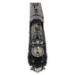 Pecos River 4010P O Brass Santa Fe 4-6-4 Steam Loco & Tender #3458 (2-Rail) FP VG/Box