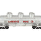O Scale Brass Ambrose Wine 3-Dome Tank Car #6309 (2-Rail) - Painted