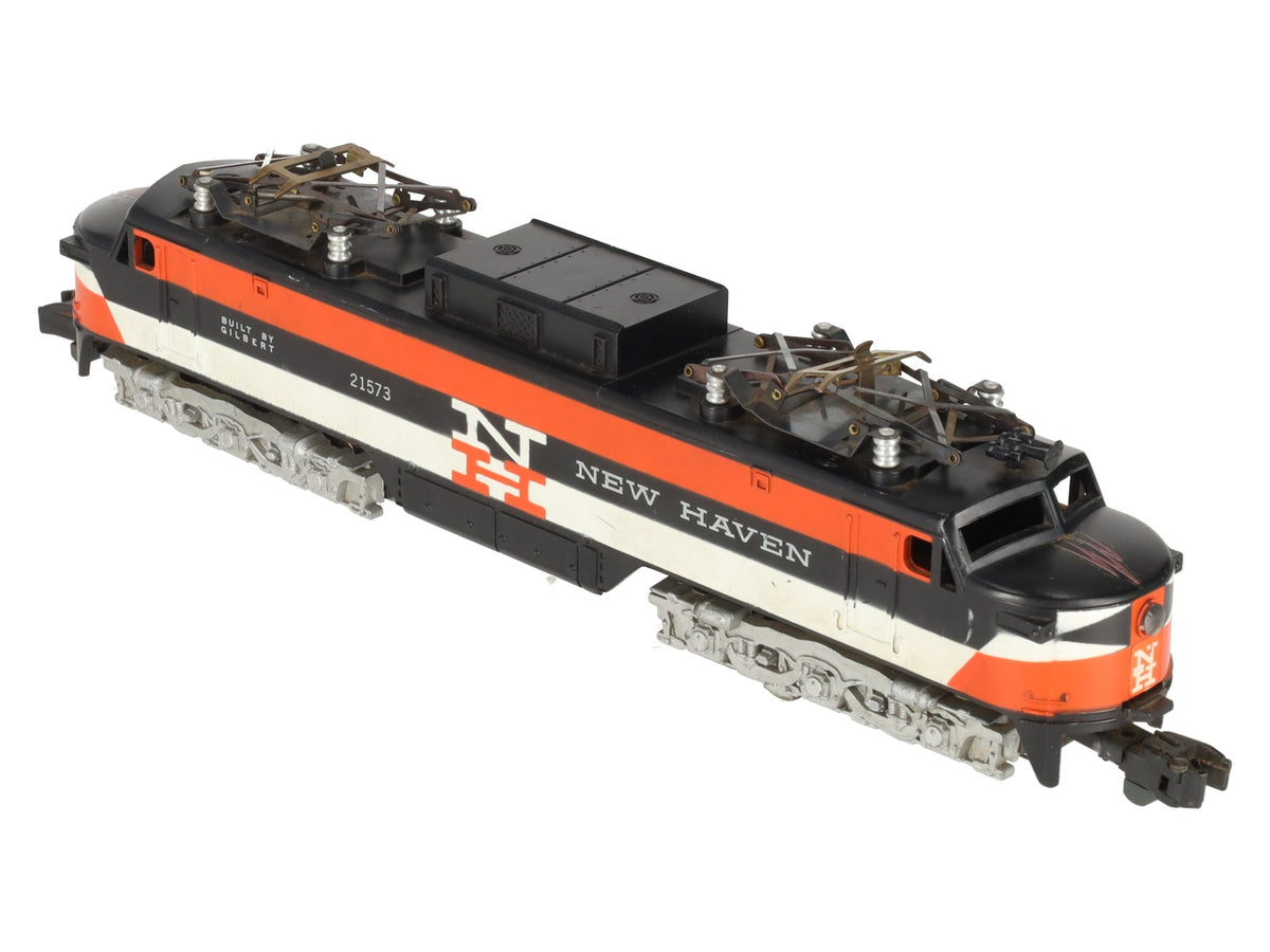 American Flyer 21573 Vintage S New Haven Flat Black Electric Locomotive
