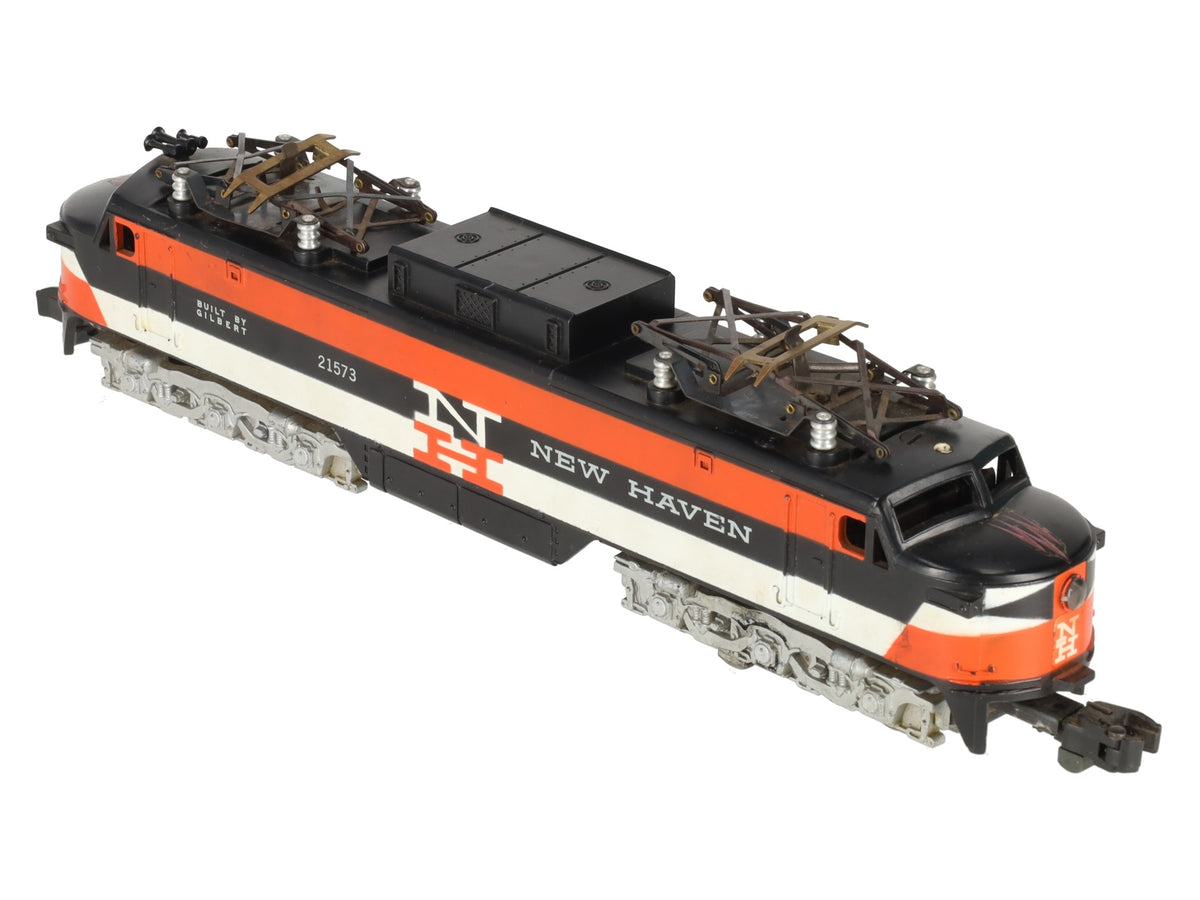 American Flyer 21573 Vintage S New Haven Flat Black Electric Locomotive