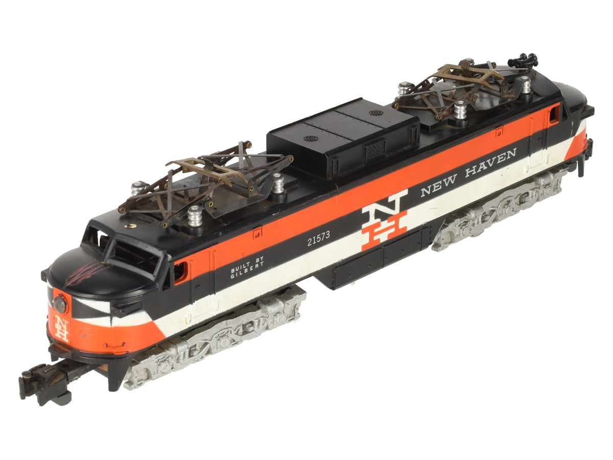 American Flyer 21573 Vintage S New Haven Flat Black Electric Locomotive