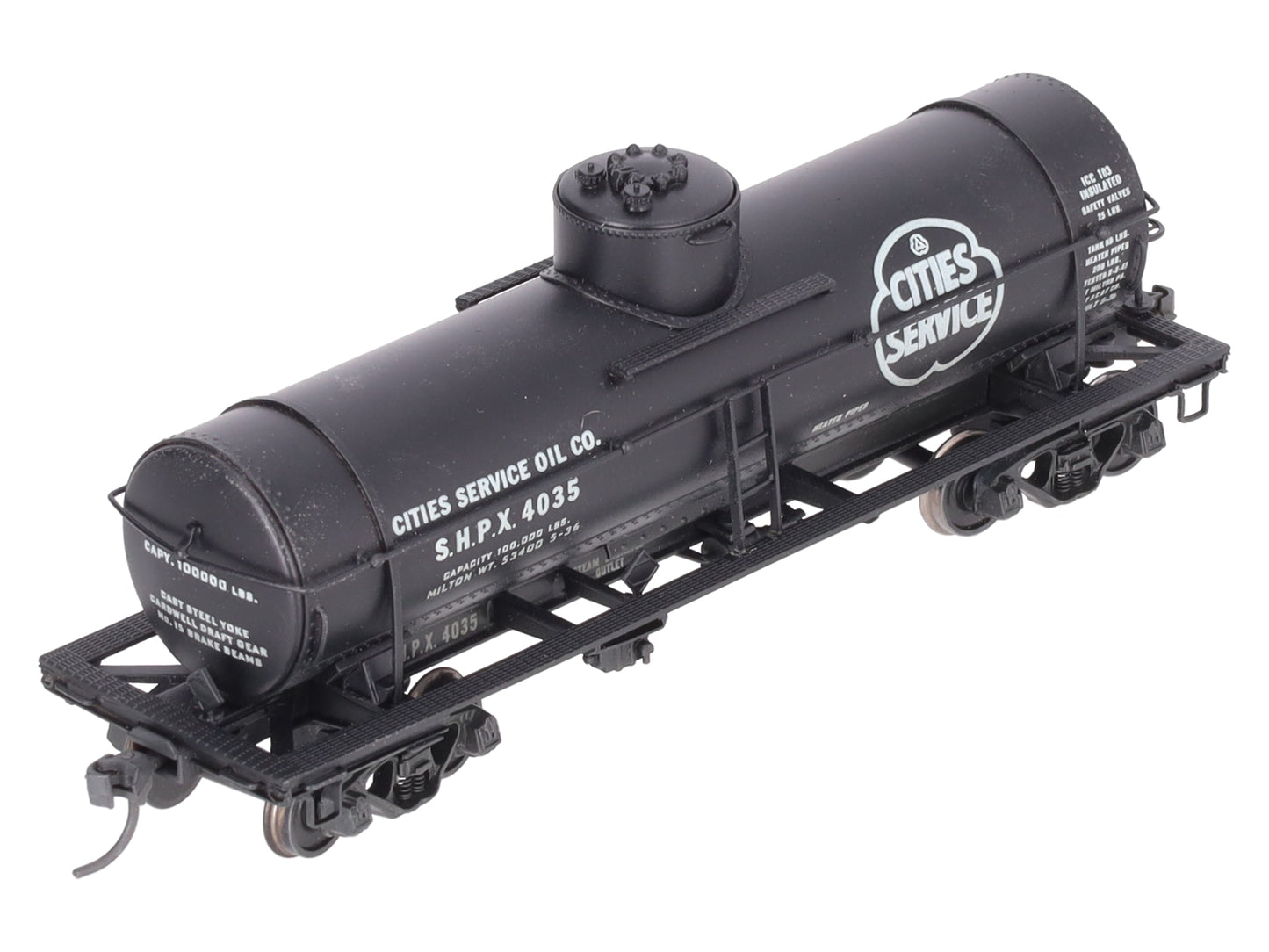 Lambert 7550 HO BRASS SHPX ICC 10,000 Gallon Type 103 Tank Car - Custom/Box