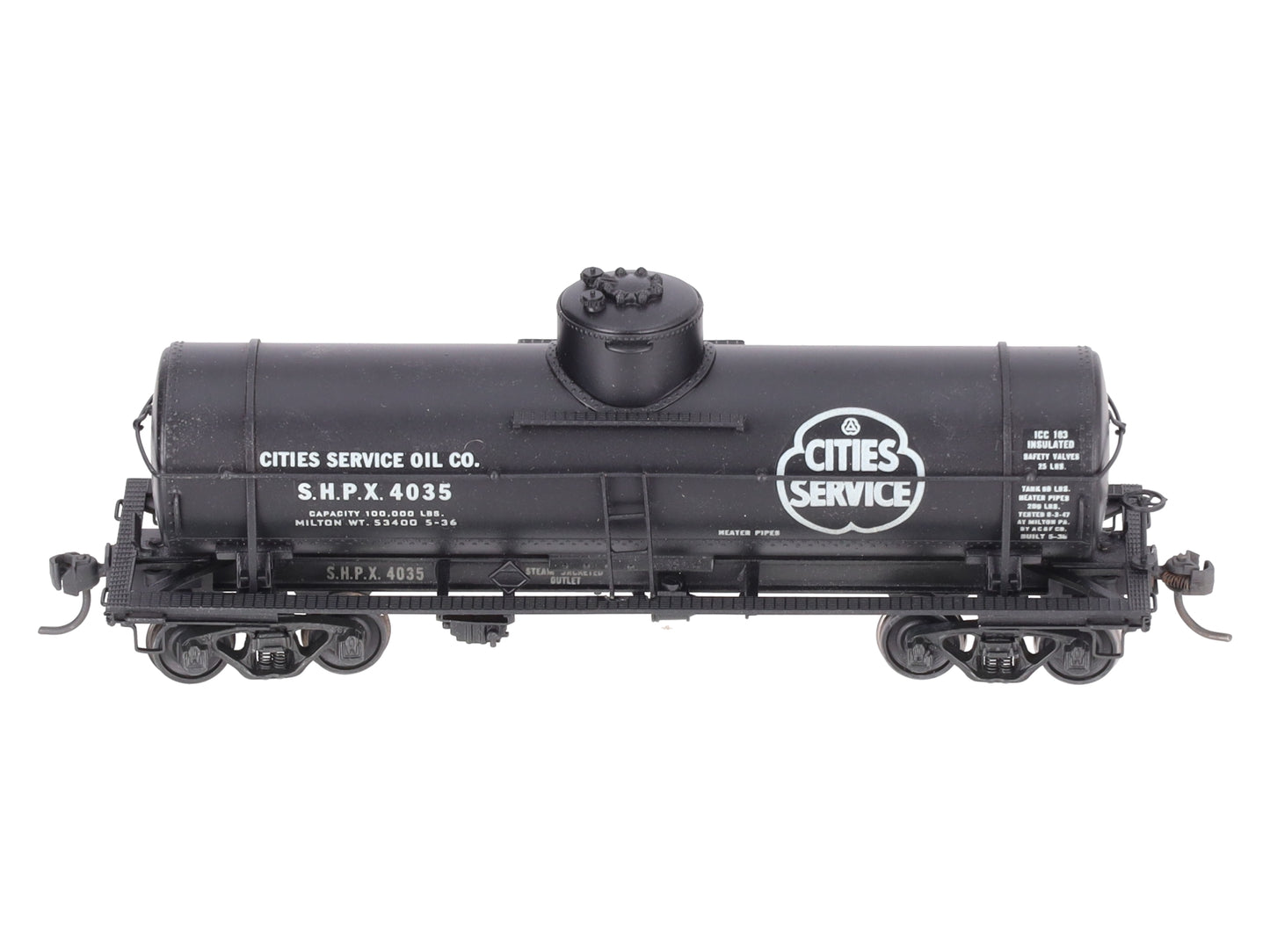 Lambert 7550 HO BRASS SHPX ICC 10,000 Gallon Type 103 Tank Car - Custom/Box