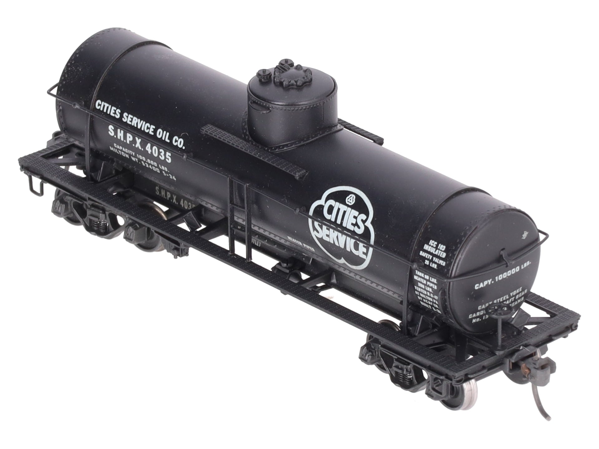 Lambert 7550 HO BRASS SHPX ICC 10,000 Gallon Type 103 Tank Car - Custom/Box