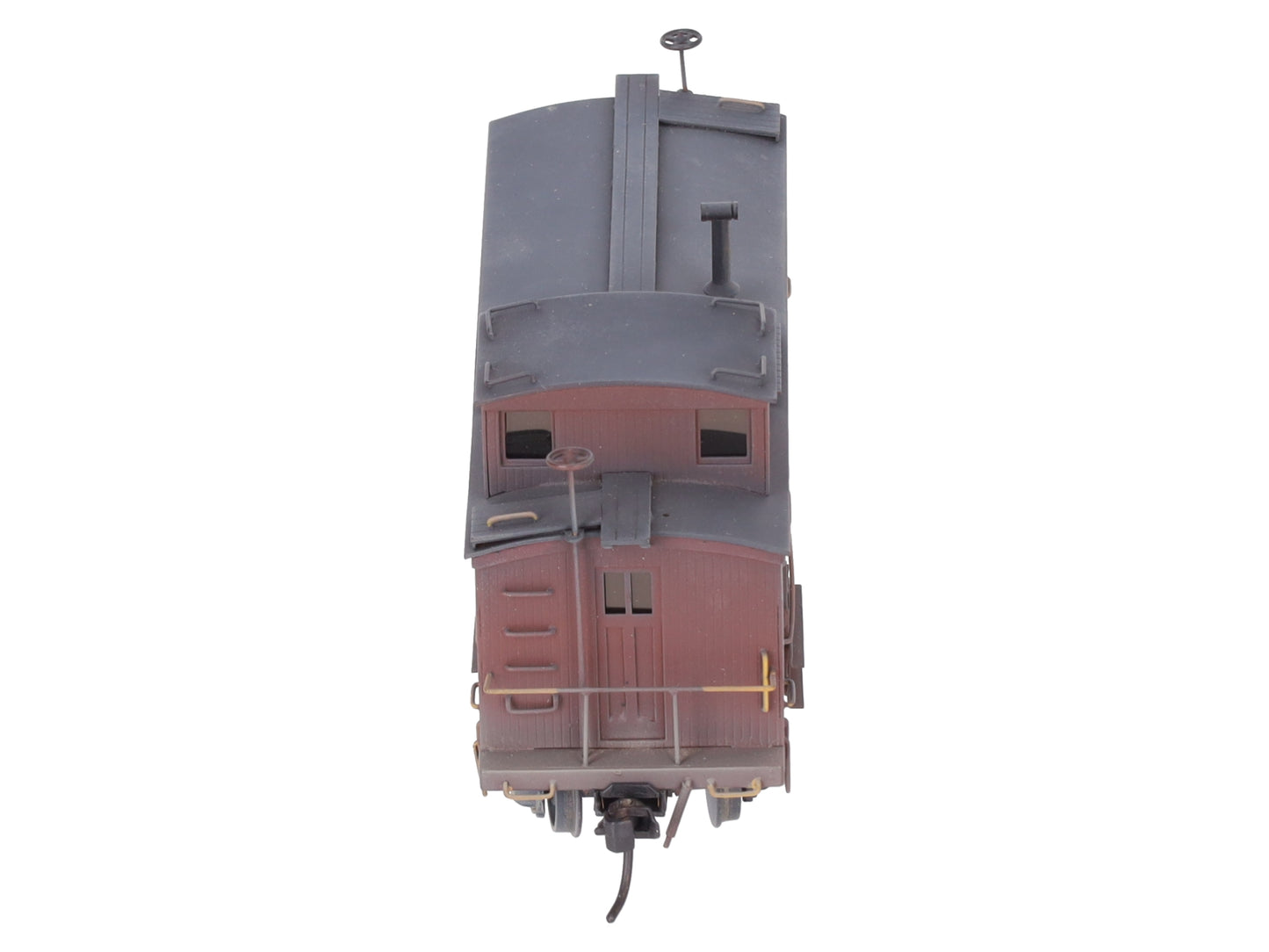 Lambert Associates HO Scale BRASS W&FRY SF Blind End Caboose #1 - Custom/Box
