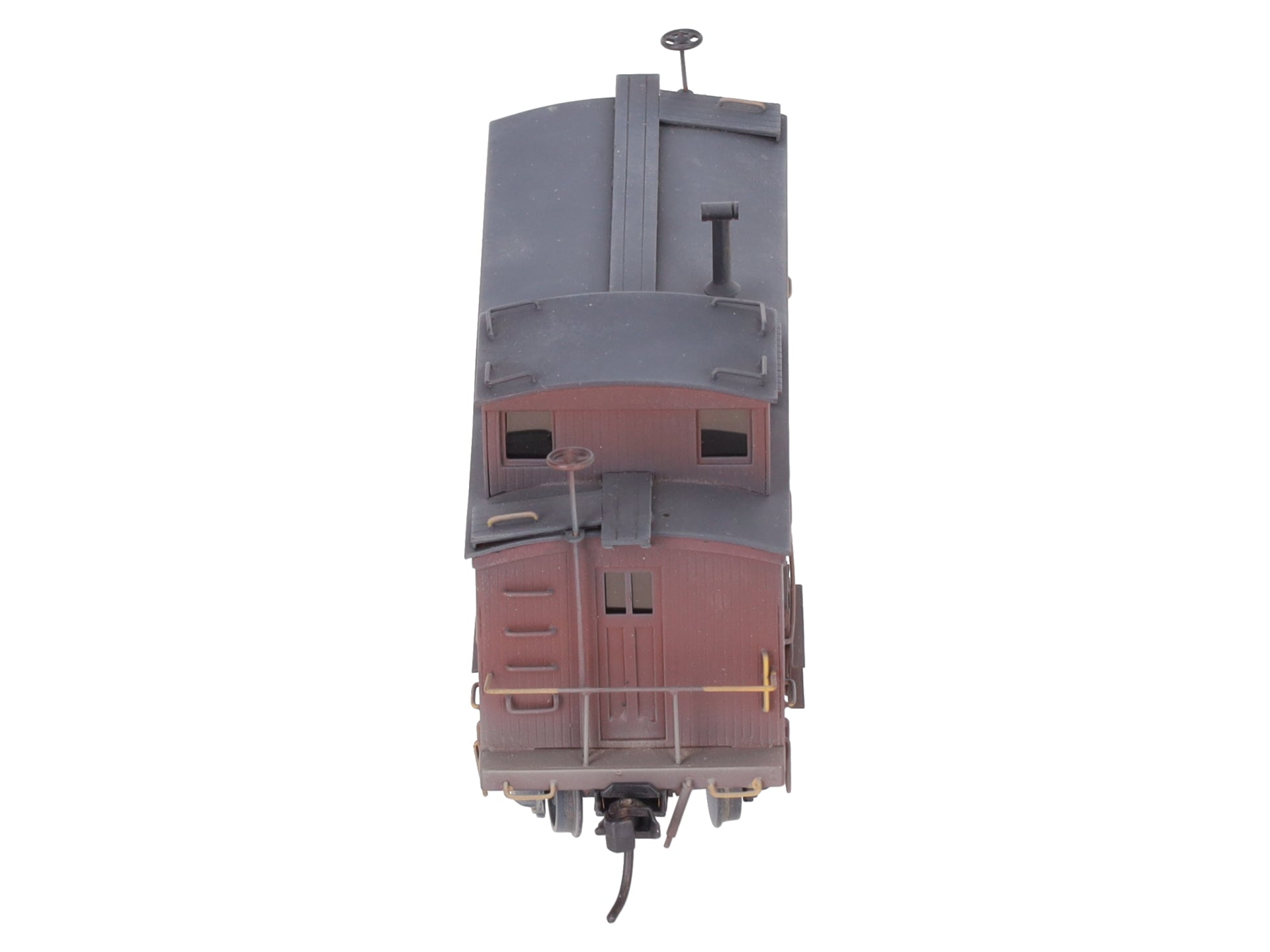 Lambert Associates HO Scale BRASS W&FRY SF Blind End Caboose #1 - Custom/Box