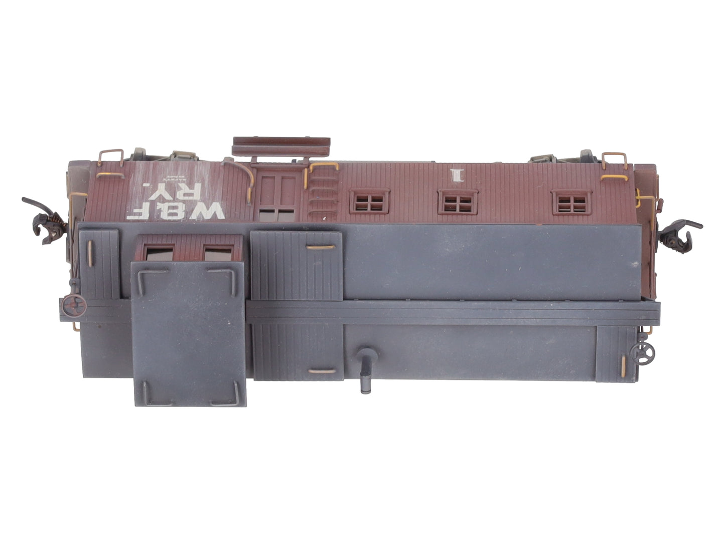 Lambert Associates HO Scale BRASS W&FRY SF Blind End Caboose #1 - Custom/Box
