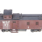 Lambert Associates HO Scale BRASS W&FRY SF Blind End Caboose #1 - Custom/Box