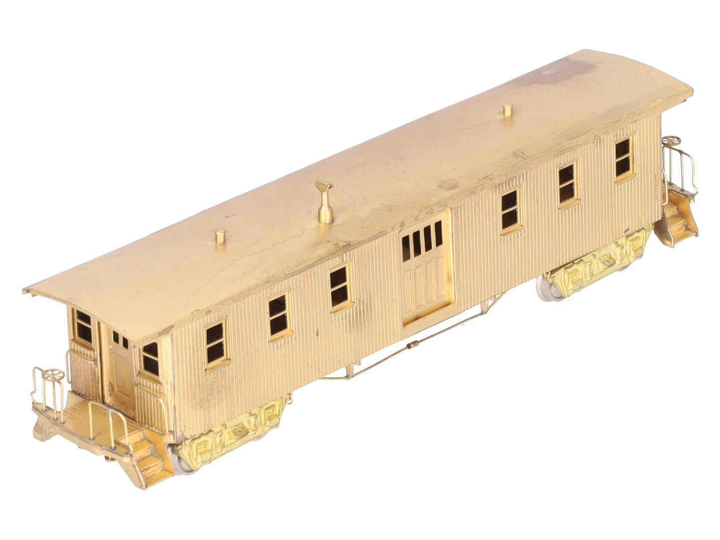 Samhongsa ST-104 HO BRASS St. Paul & Pacific Baggage Car EX/Box