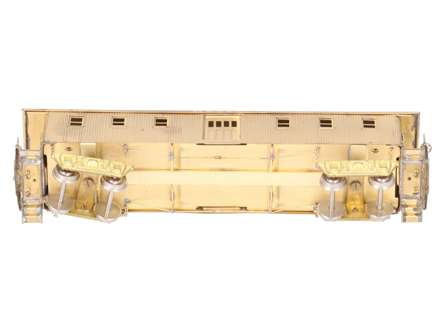 Samhongsa ST-104 HO BRASS St. Paul & Pacific Baggage Car EX/Box