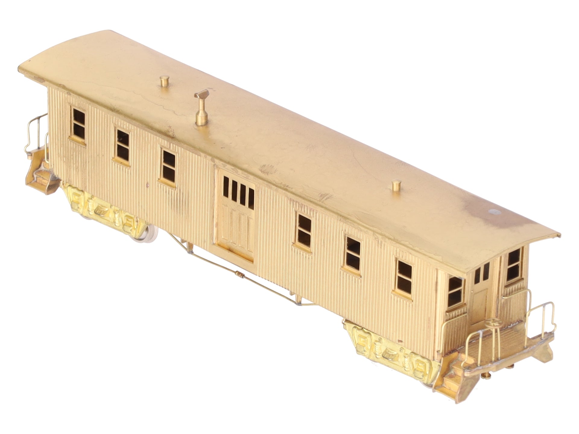 Samhongsa ST-104 HO BRASS St. Paul & Pacific Baggage Car EX/Box