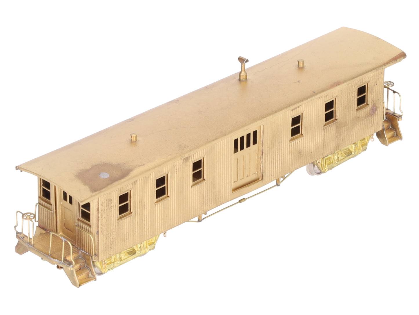 Samhongsa ST-104 HO BRASS St. Paul & Pacific Baggage Car EX/Box