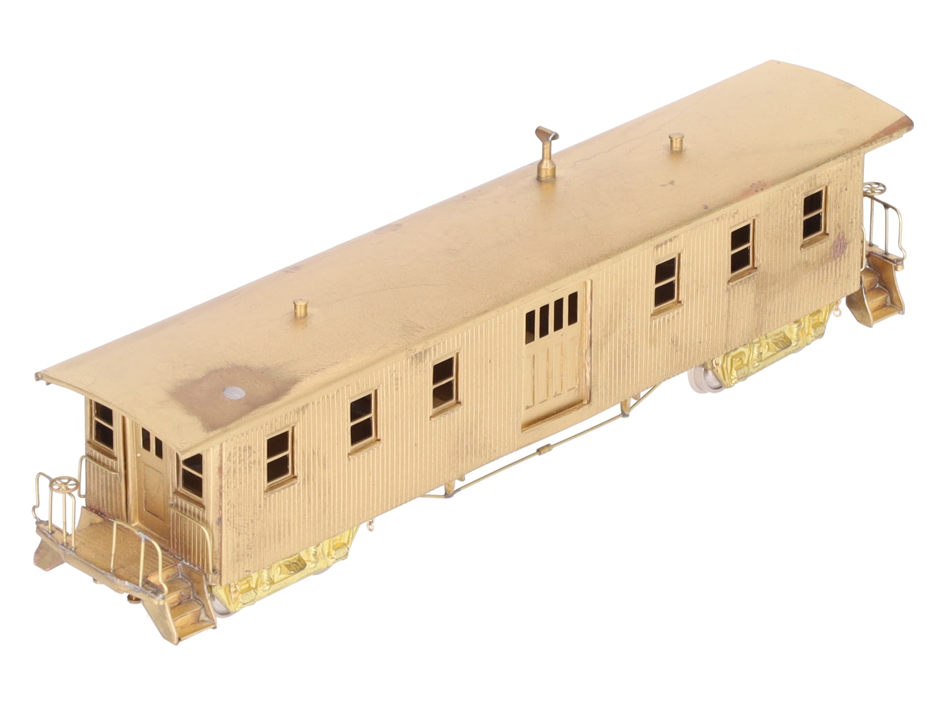 Samhongsa ST-104 HO BRASS St. Paul & Pacific Baggage Car EX/Box