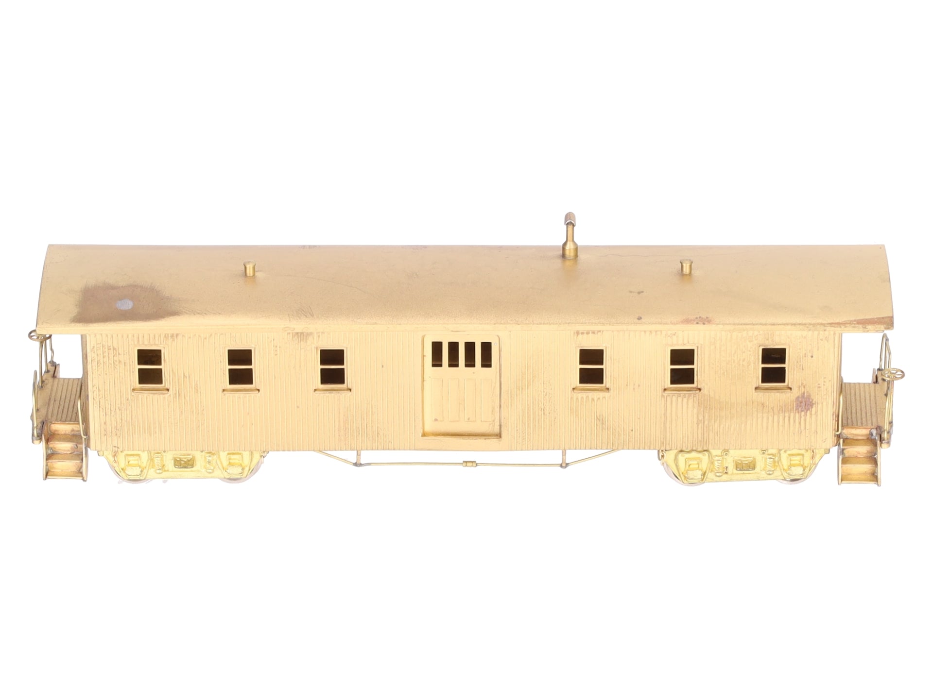 Samhongsa ST-104 HO BRASS St. Paul & Pacific Baggage Car EX/Box