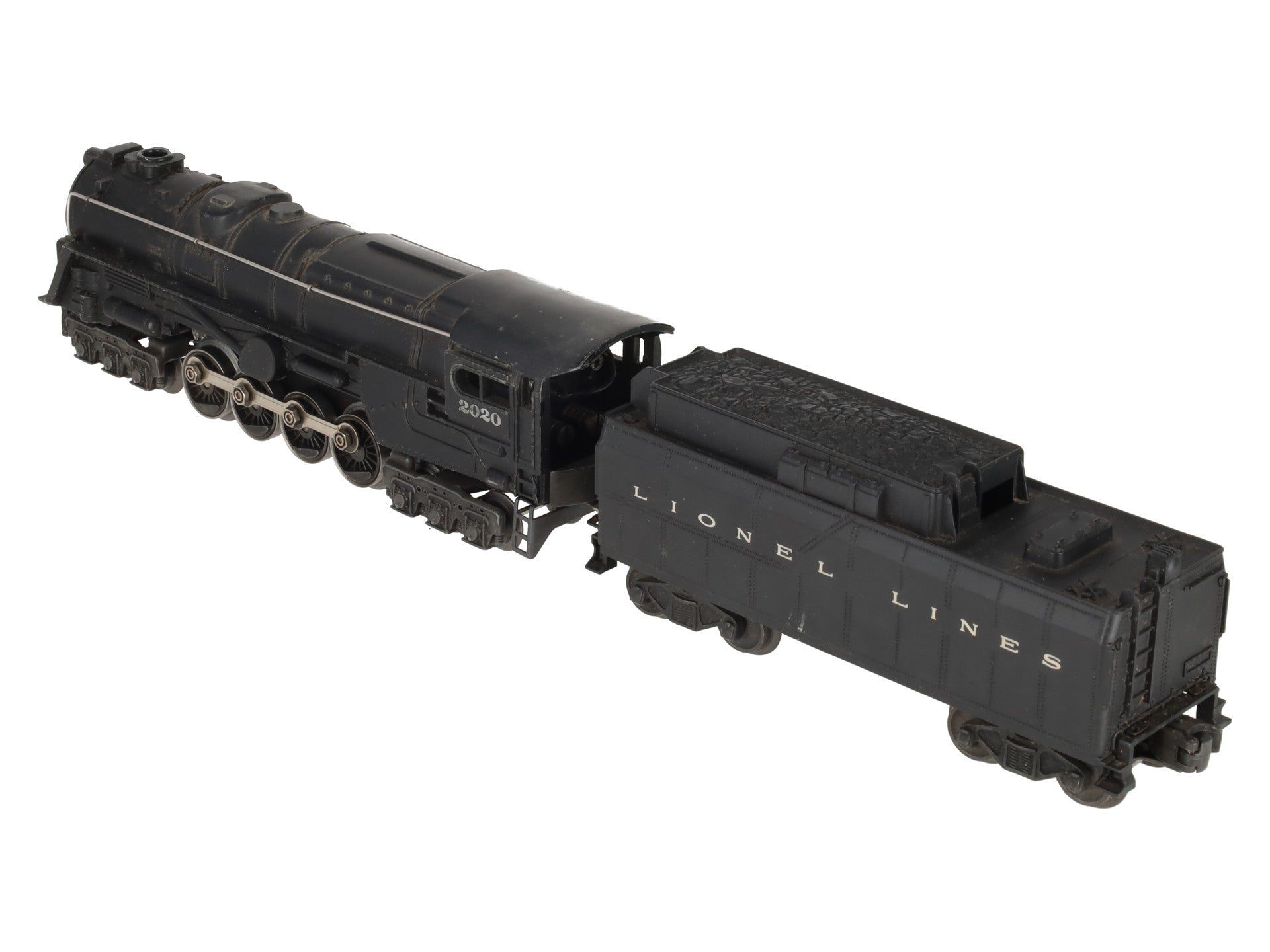Lionel 2020 Vintage O 6-8-6 Steam Turbine Locomotive with 6026W Tender VG