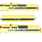 Rapido Trains 200006 HO Gauge VIA Rail Canada TurboTrain Diesel Train Set EX/Box