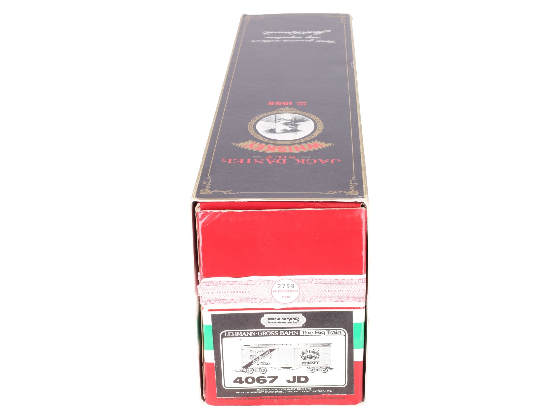 LGB 4067-JD G Scale Jack Daniels Boxcar EX/Box