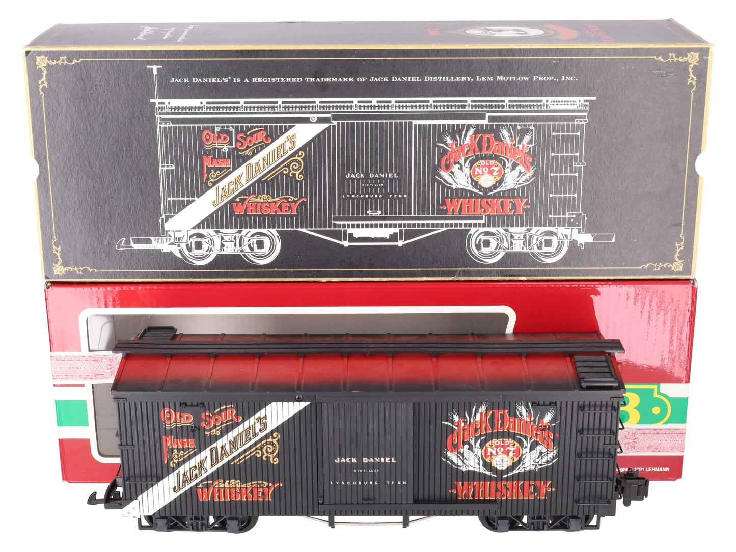 LGB 4067-JD G Scale Jack Daniels Boxcar EX/Box