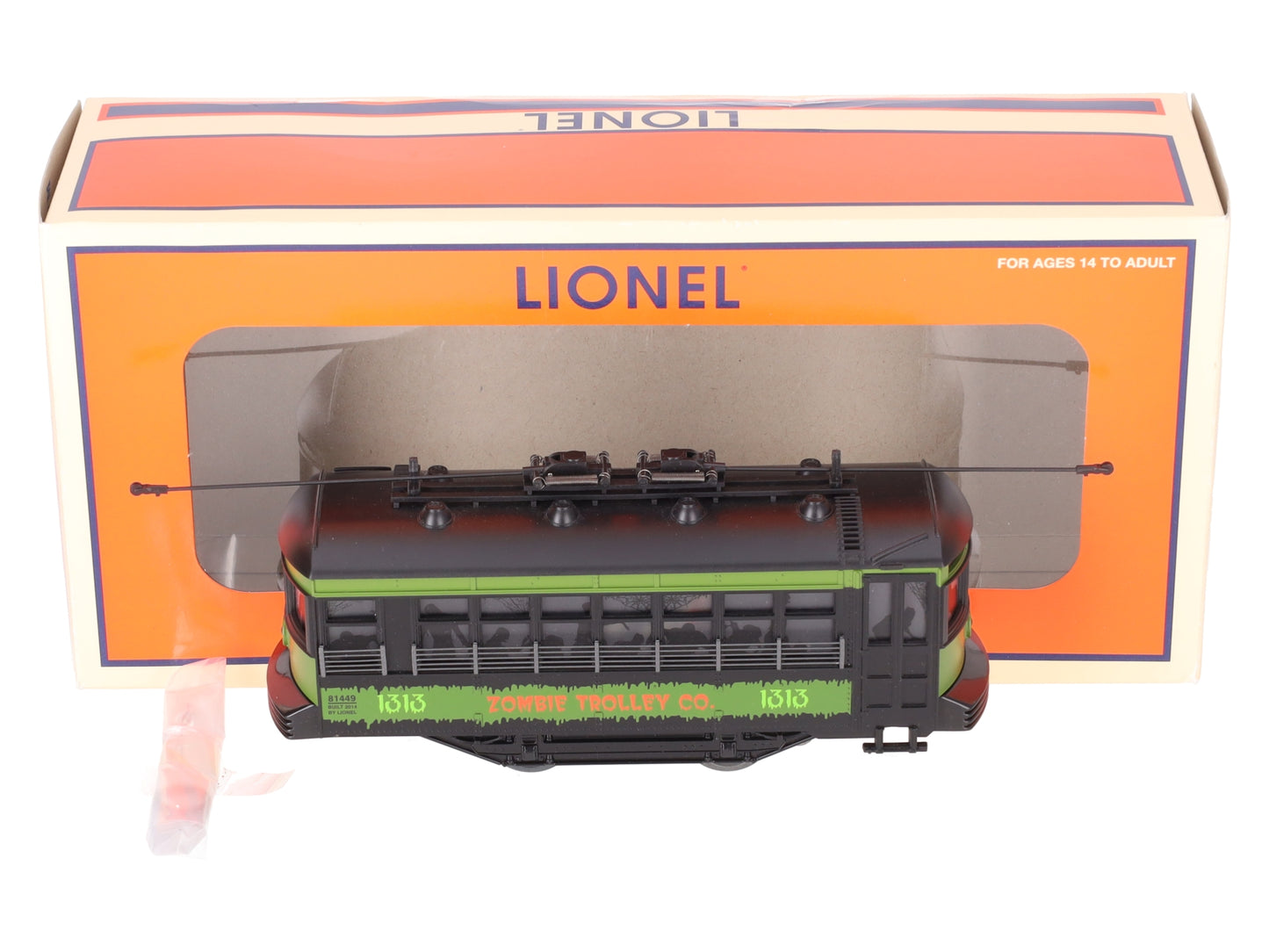 Lionel 6-81449 O Zombie Birney Trolley