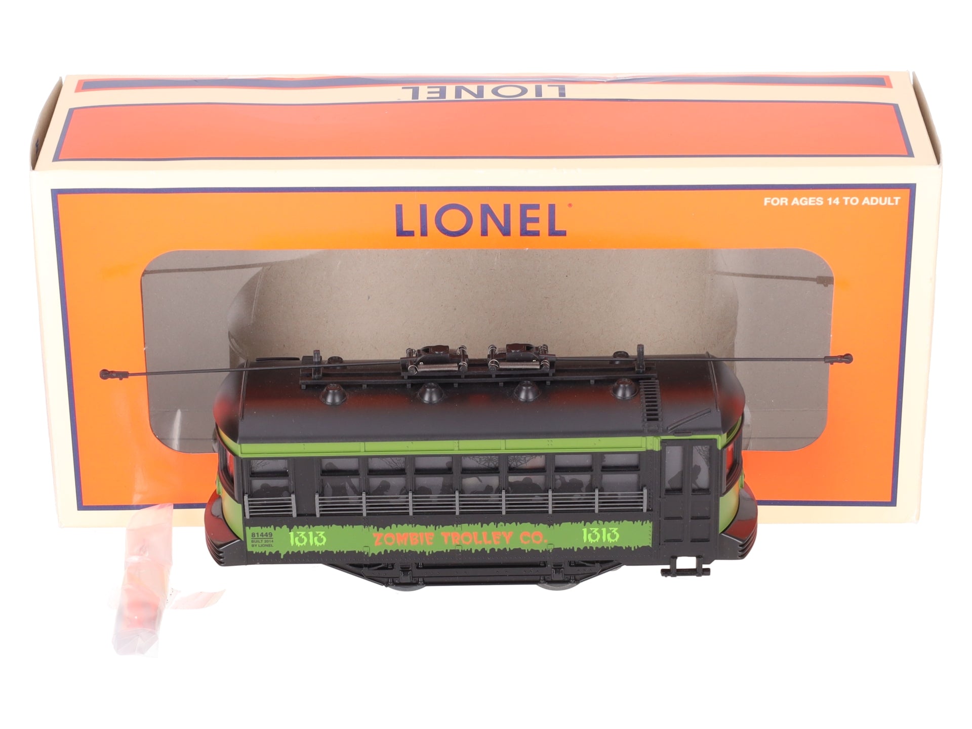 Lionel 6-81449 O Zombie Birney Trolley