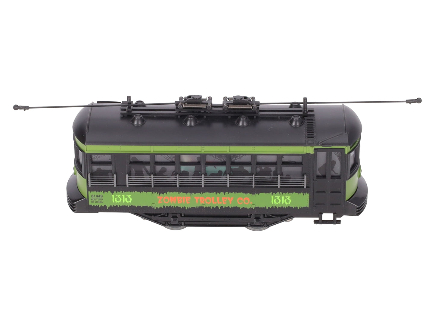 Lionel 6-81449 O Zombie Birney Trolley