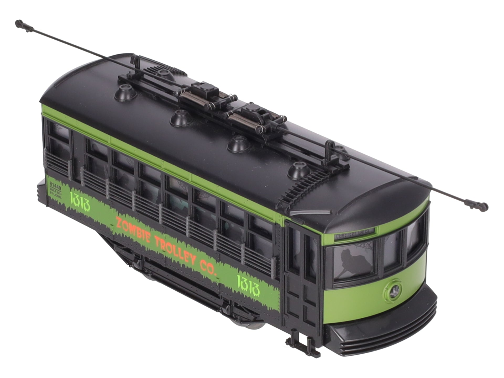Lionel 6-81449 O Zombie Birney Trolley