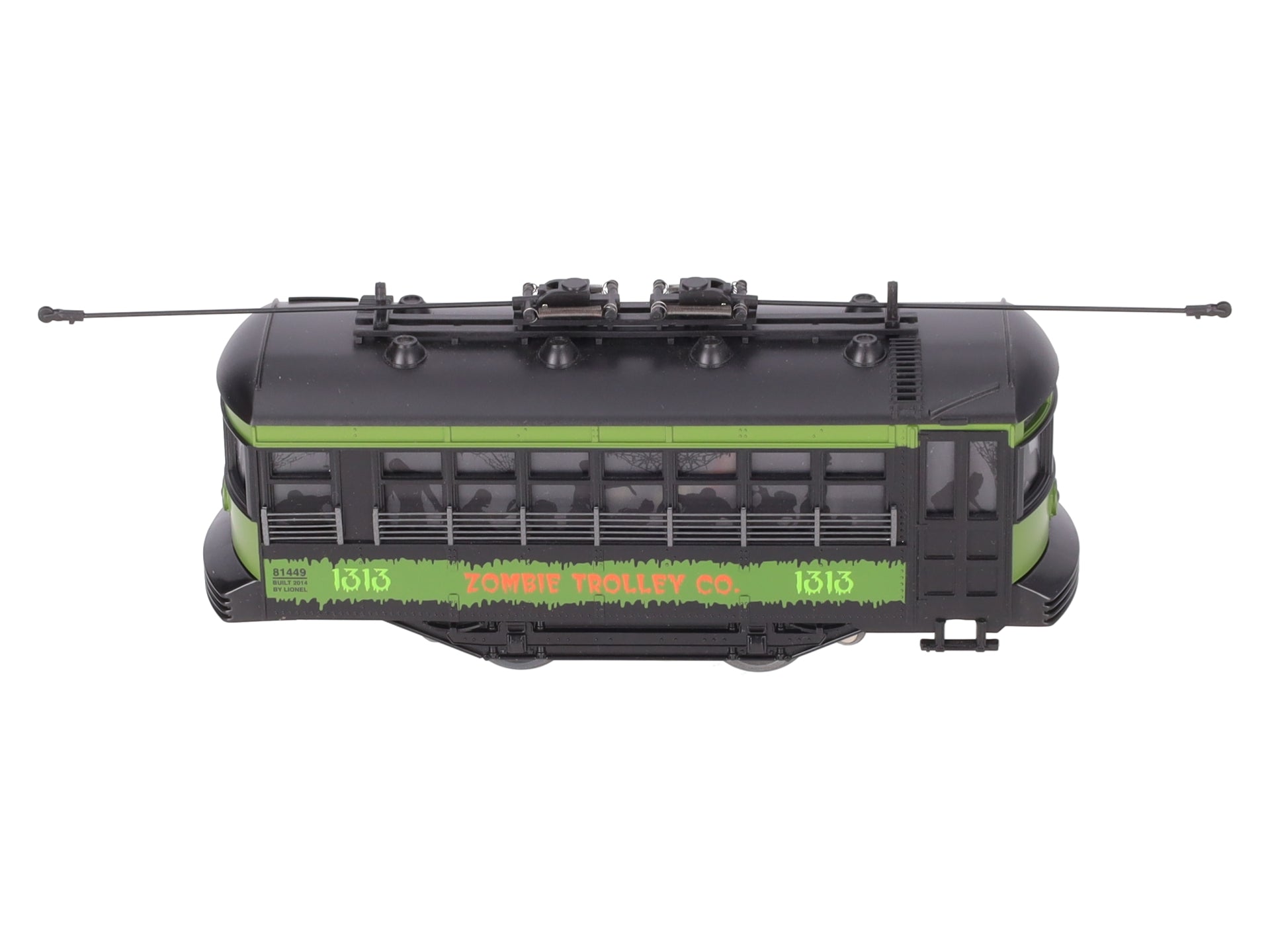 Lionel 6-81449 O Zombie Birney Trolley