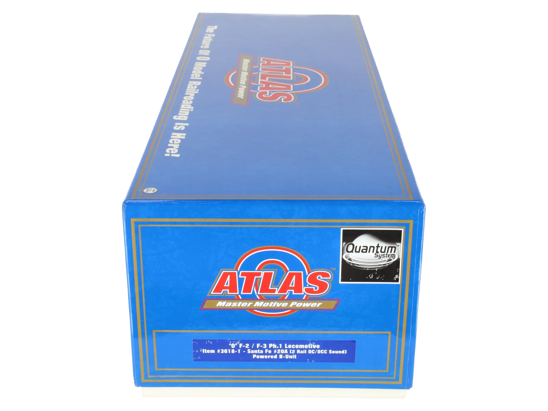 Atlas 3618-1 O Scale Santa Fe EMD F-2/F-3 Ph.1 Powered Diesel Locomotive #20A EX/Box