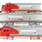 Lionel 6-11711 O Santa Fe F-3 ABA Diesel Locomotive Set #8100/8100/8102 with RS EX/Box